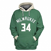 Bucks Green Throwback All Stitched Hooded Sweatshirt,baseball caps,new era cap wholesale,wholesale hats